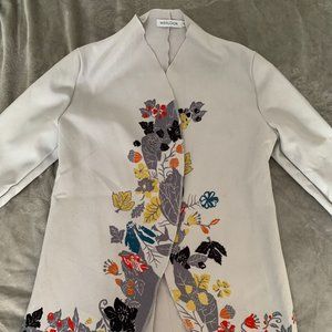 Floral Print Jacket Size M